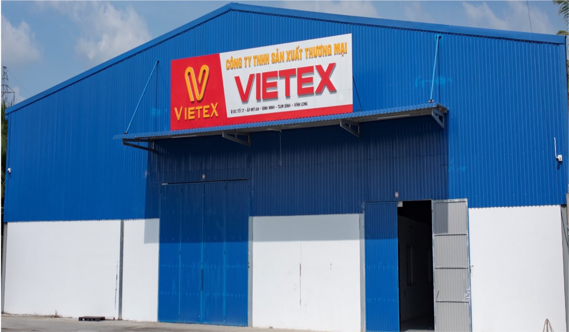 Vietex garment factory exterior